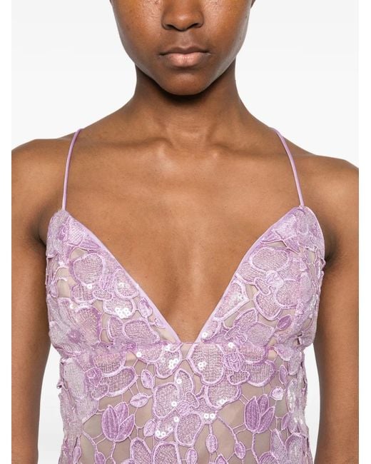 retroféte Pink Kamala Dress