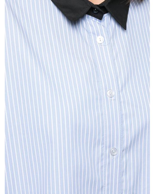 Macgraw Gestreept Shirt in het Blue