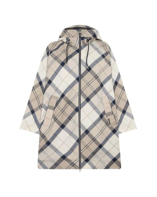 Barbour Gray Kinsale Tartan Coat