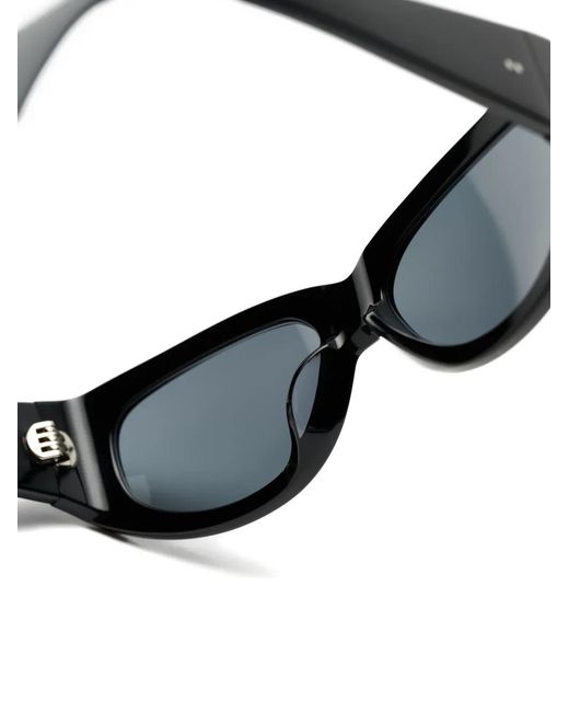Sun Buddies Black Rafael Geometric-Frame Sunglasses