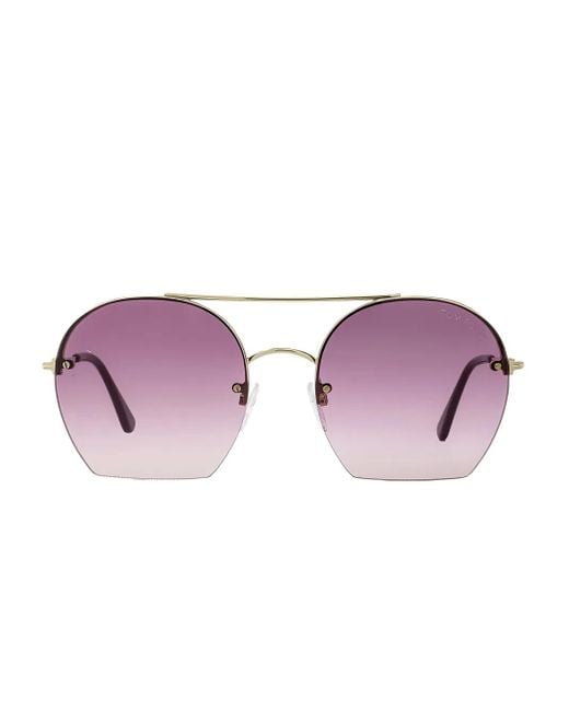 Occhiali Da Sole Geometrici di Tom Ford in Purple