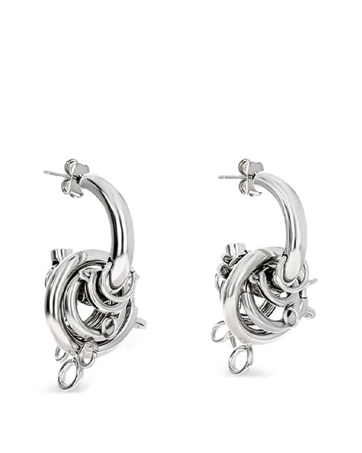 Justine Clenquet Pink Jay Earrings
