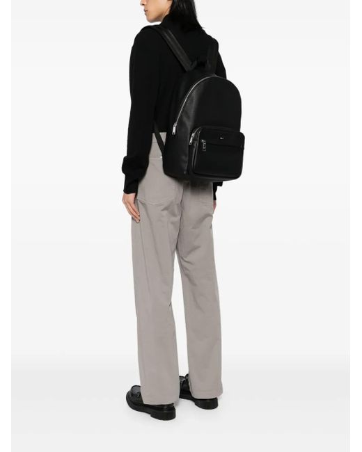 Boss Black Deed-Logo Backpack for men