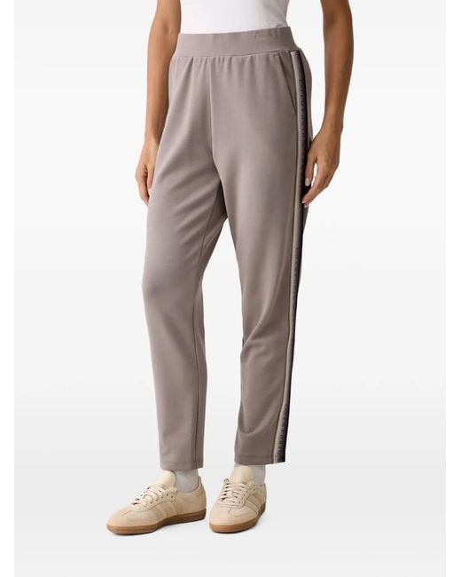 EA7 Gray Logo-Print Track Pants (Set Of Two)