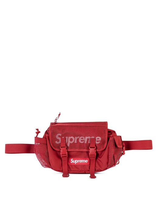 Supreme Red Waist Bag (ss20) for men