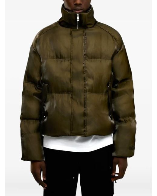 Only the Blind Green Woodland Padded Jacket for men