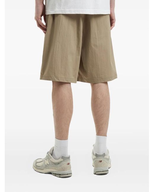 Alpha Industries Natural Logo-Patch Shorts for men