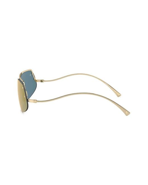 Ferrari Natural Oversized Frame Sunglasses