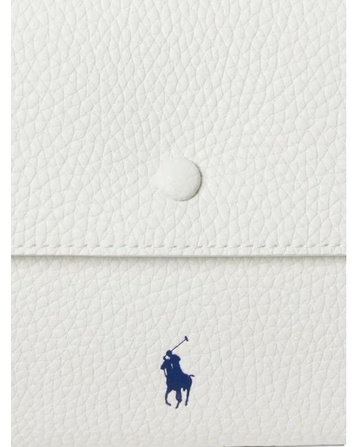 Polo Ralph Lauren White Polo Play Shoulder Bag
