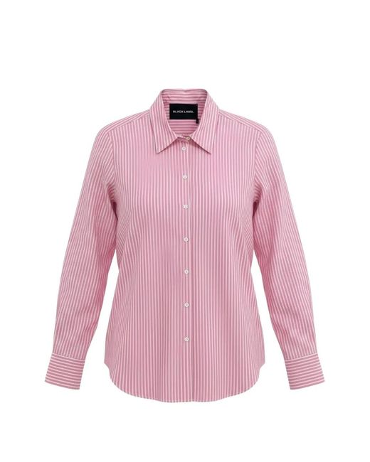 Ralph Lauren Pink Striped Long-Sleeve Shirt