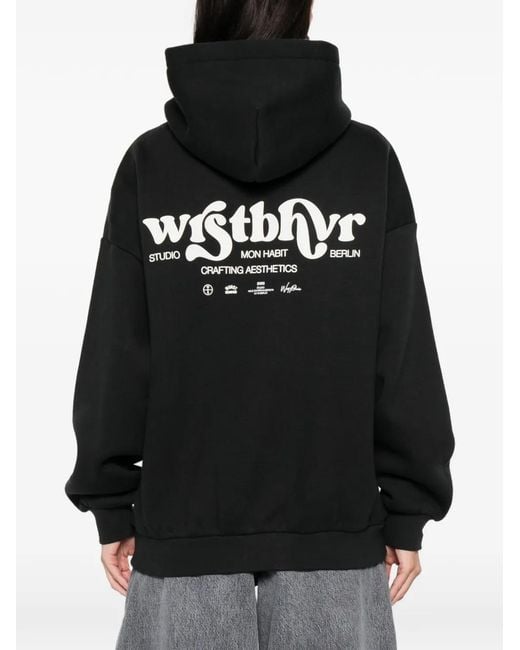 WRSTBHVR Black Onro V2 Hoodie