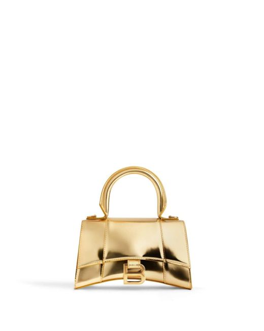 Balenciaga Metallic XS Hourglass Handtasche