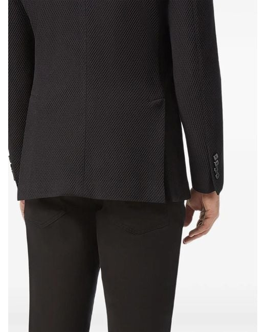 Billionaire Getailleerde Blazer in het Black voor heren