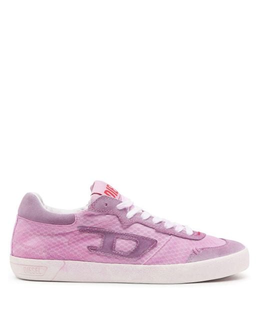 DIESEL S-leroji Low-top Sneakers in het Pink