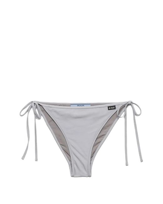 Prada Jersey Bikinislip in het Gray