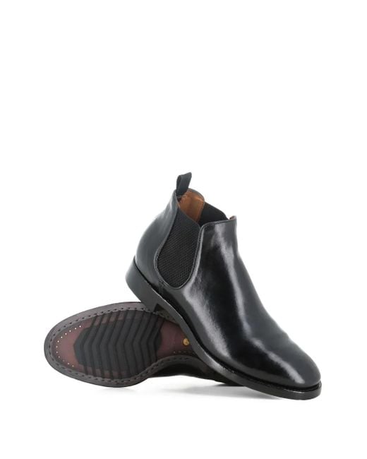 Officine Creative Stiefel aus Leder in Black für Herren