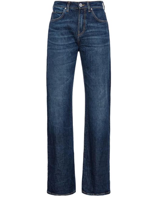 Pinko Blue Wanda Cotton-Blend Jeans