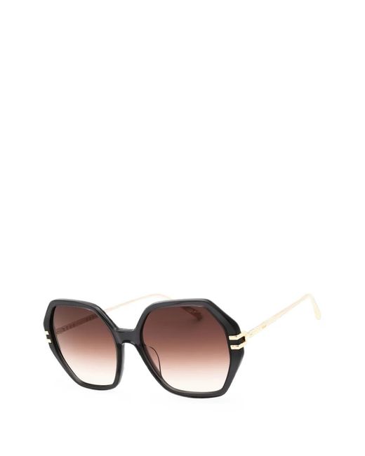Chopard Pink Oversized Geometric-Frame Sunglasses