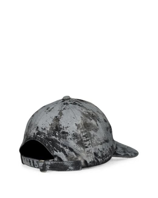 FILTH Gray Waxed Trucker Hat for men