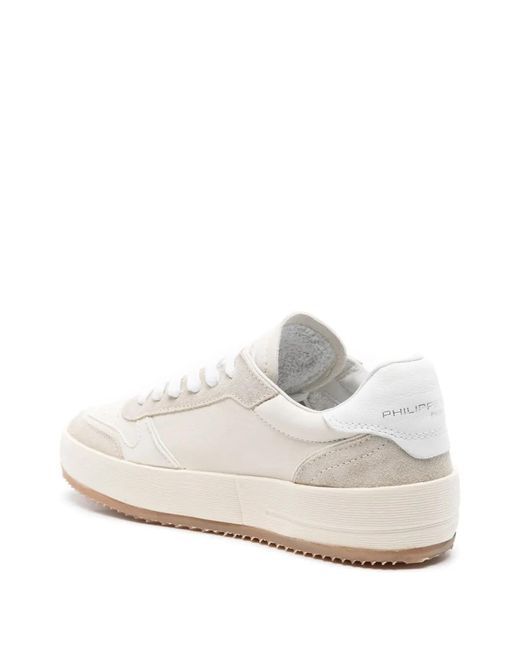 Philippe Model White Nice Sneakers