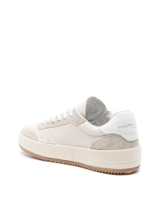 Philippe Model White Trainers