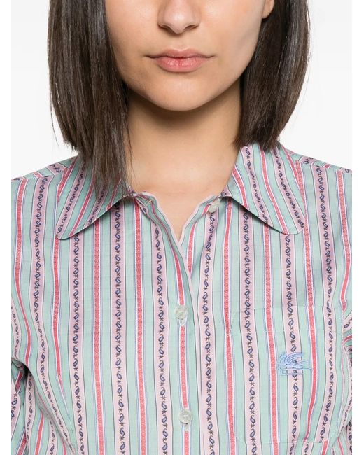 Etro White Cotton Shirt