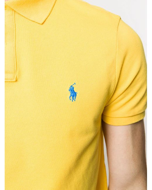 Polo Ralph Lauren Yellow Polo En Piqué for men
