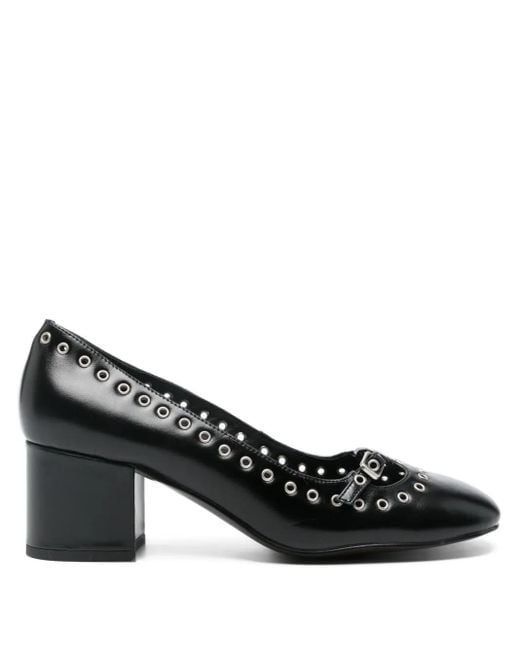 Bibi Lou Black Pumps mit Blockabsatz