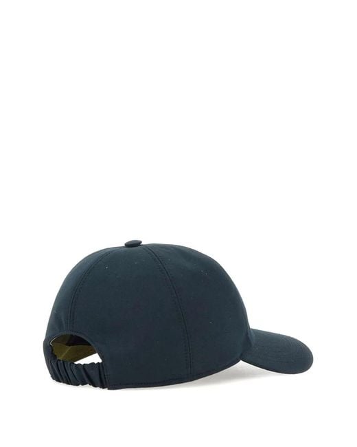 Premiata Blue Cotton Cap for men