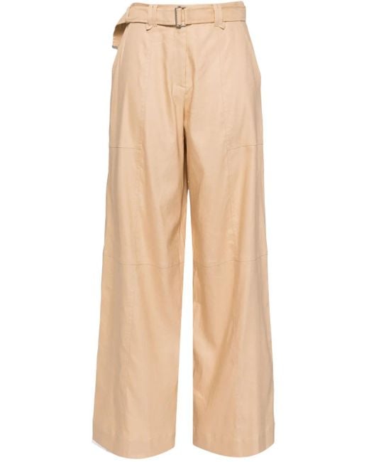 Jonathan Simkhai Natural Amaya Trousers