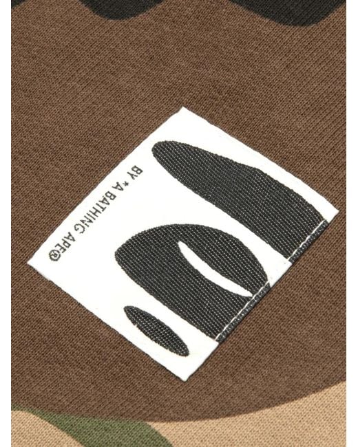 Aape By A Bathing Ape Black Logo-Print Track Pants for men