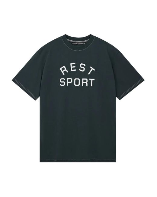 Rest&Recreation Green T-Shirt Mit Logo-Print