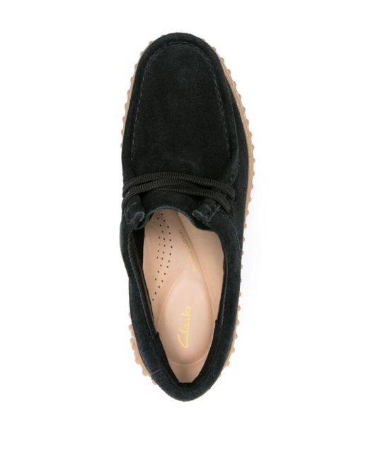 Clarks Black Torhill Bee Suede Loafers