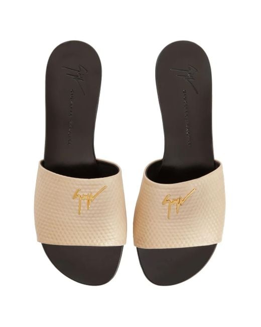 Giuseppe Zanotti White Sandals
