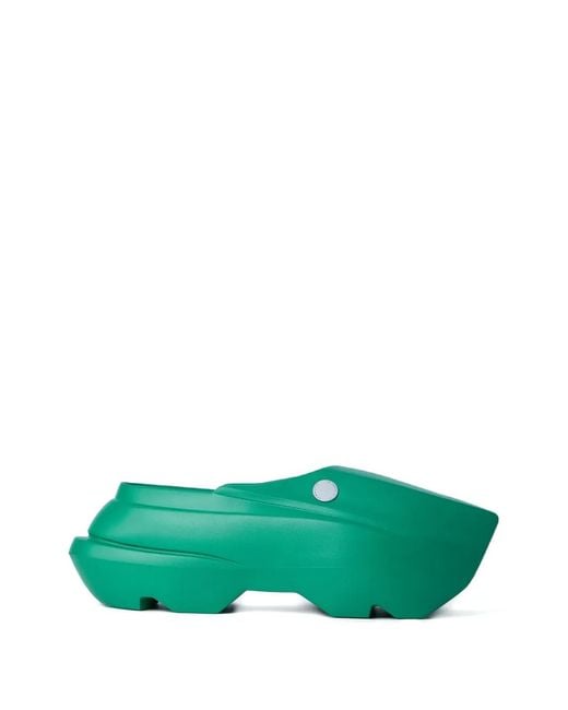 Vans Green X X S.R. Studio La Pointed Clogs