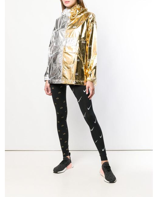 Nike Sportswear Metallic Jacket | Lyst Canada