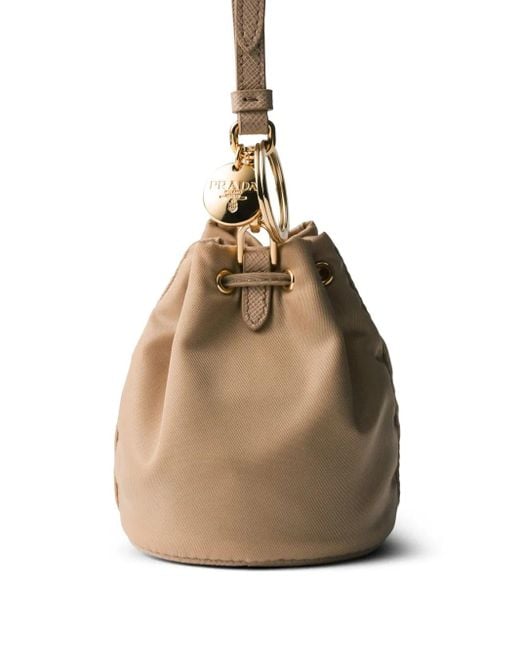 Prada Metallic Re-Edition 1978 Key Ring