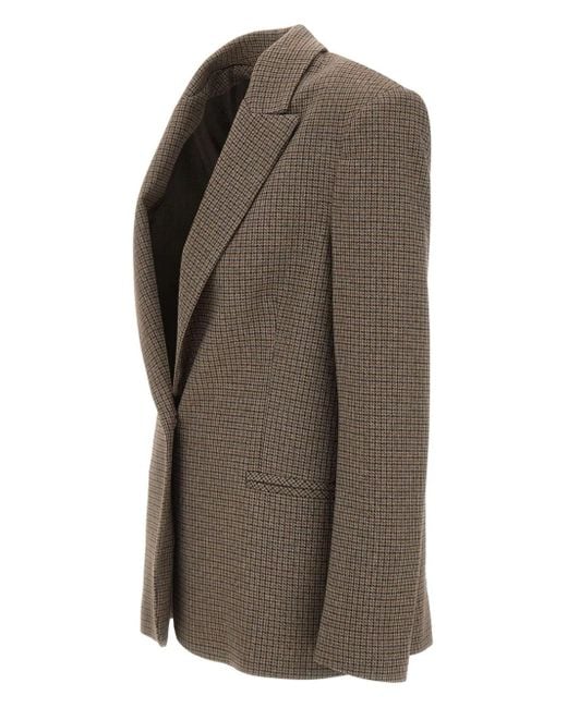 Kaos Brown Houndstooth Blazer
