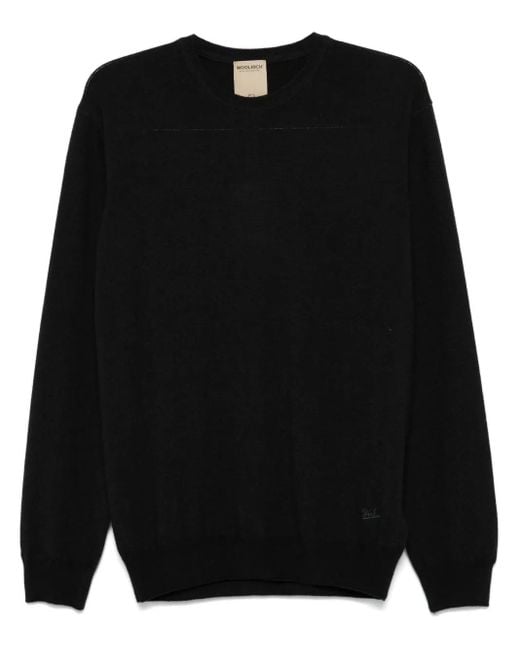Woolrich Klassischer Pullover in Black für Herren