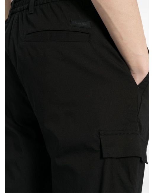 Calvin Klein Tech Hose mit Tapered-Bein in Black für Herren