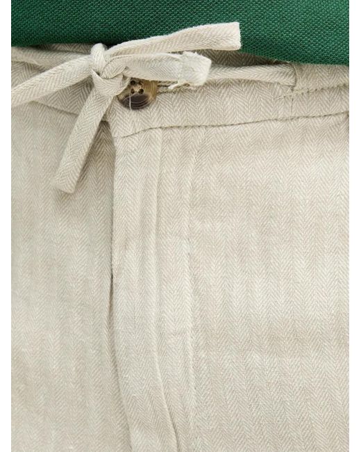 Lindbergh Blue Drawstring Shorts for men