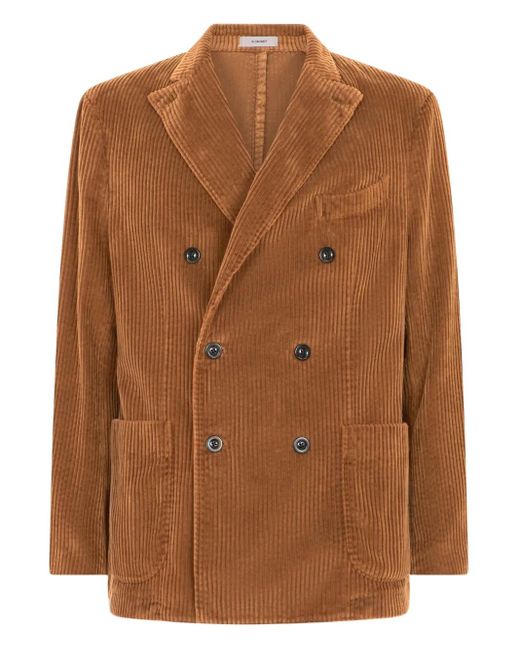 Chaqueta con doble botonadura Boglioli de hombre de color Brown