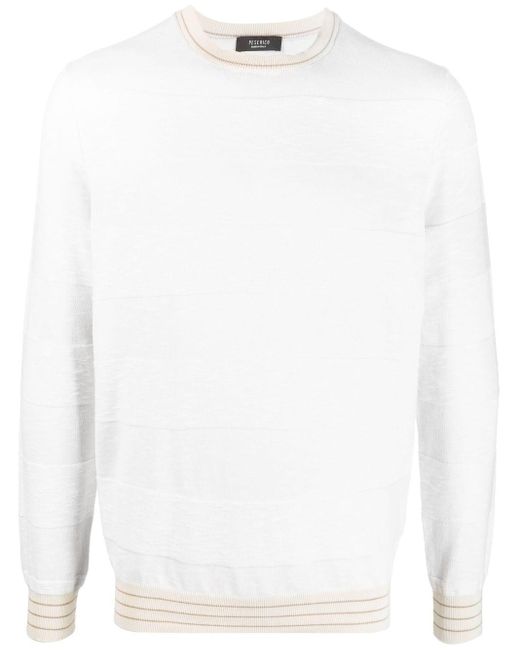 Fine-knit Jumper Peserico pour homme en coloris Blanc | Lyst