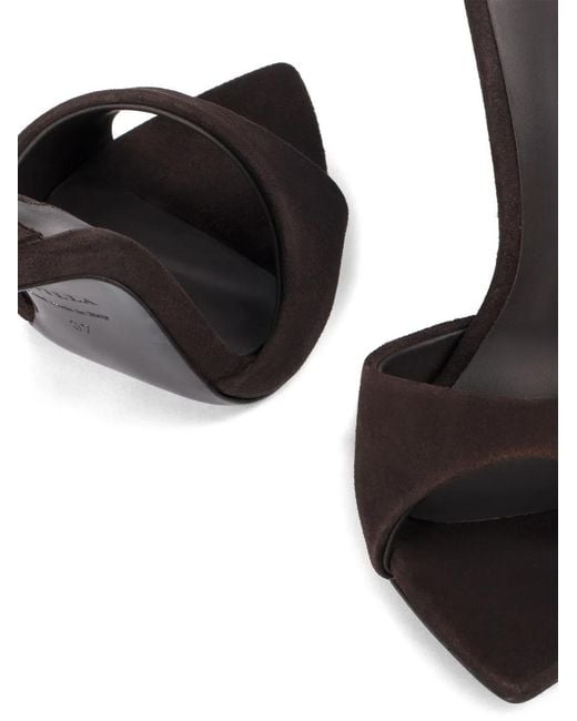 Le Silla Brown Bella Mule Sandals