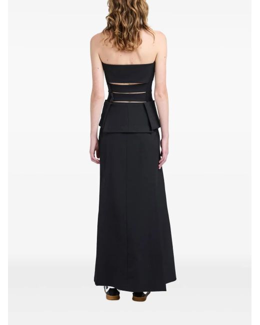Proenza Schouler Black Kit Maxi Dress