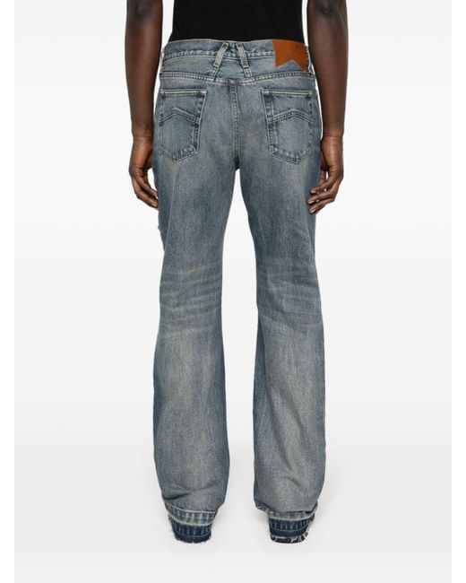 Rhude Blue Beach Bum Mid-rise Jeans for men