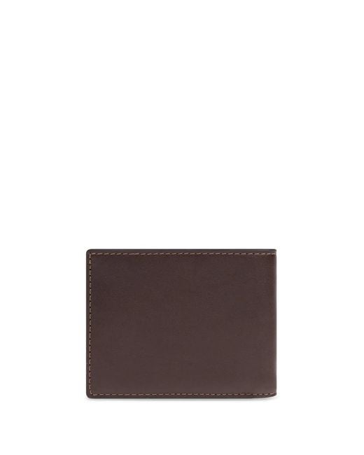 COACH Brown Leather Wallet for men