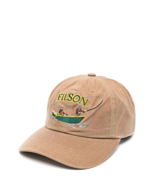 メンズ Filson Low-profile キャップ Natural
