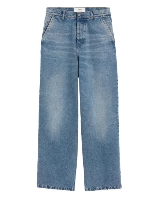 AMI Wide Fit Jeans in Blue für Herren