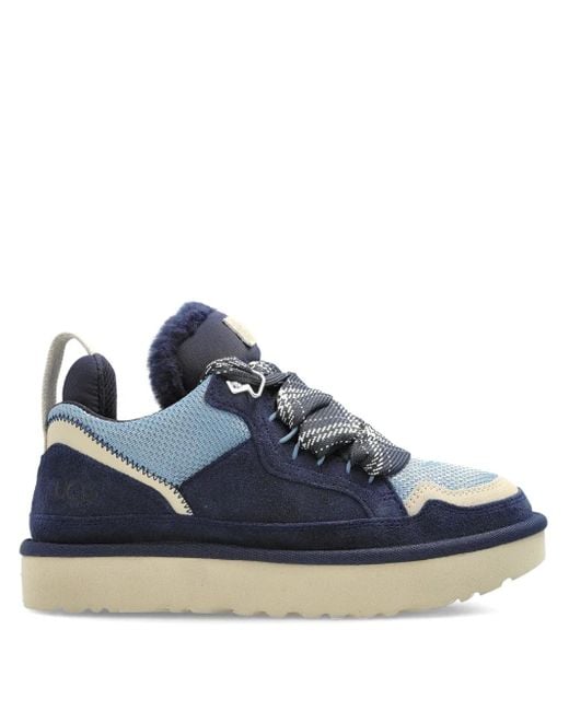 Ugg Blue Sneakers aus Wildleder